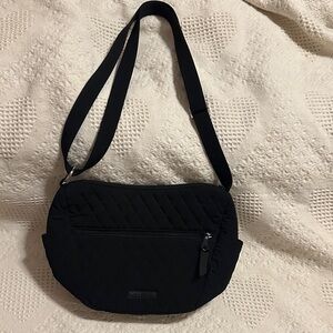 Vera Bradley Black Quilted Crossbody Bag